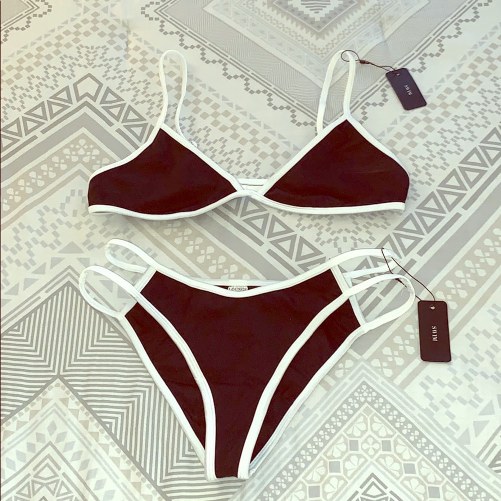 NWT Lounge Black Swimsuit